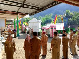 Apel Pagi dan Rapat Koordinasi Pemerintah Kalurahan